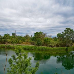 Ruta 103. Sant Pere Pescador, itinerari marge dret riu&nbsp;Fluvià.