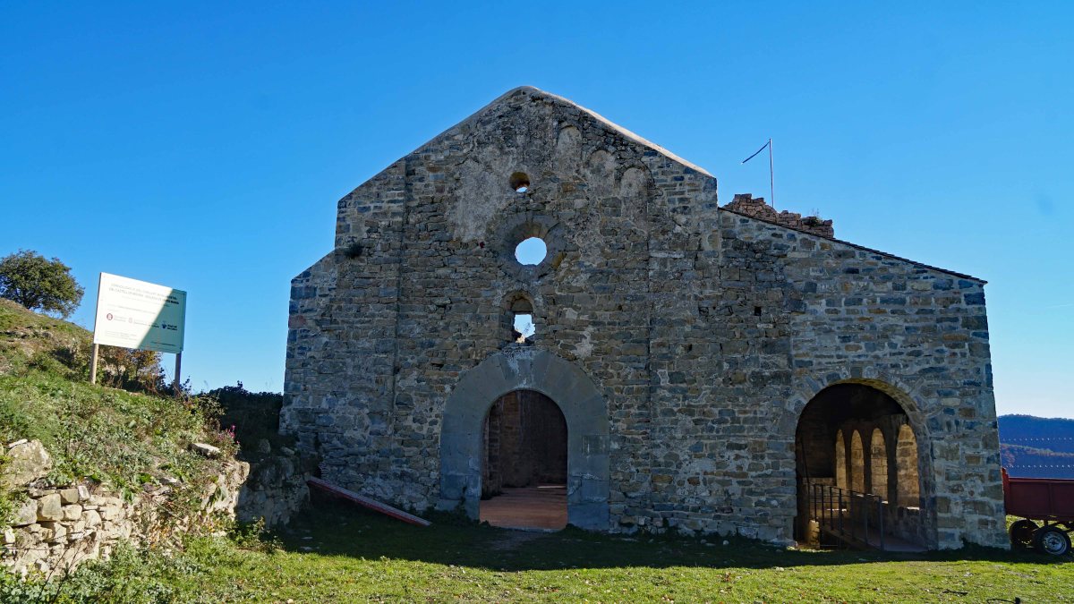 Església Santa Maria, castell de Besora